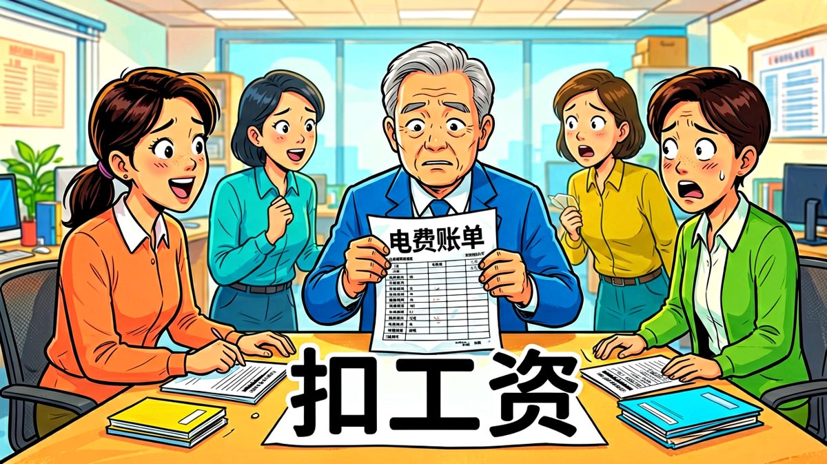 在家办公可以，但电费要从工资里扣