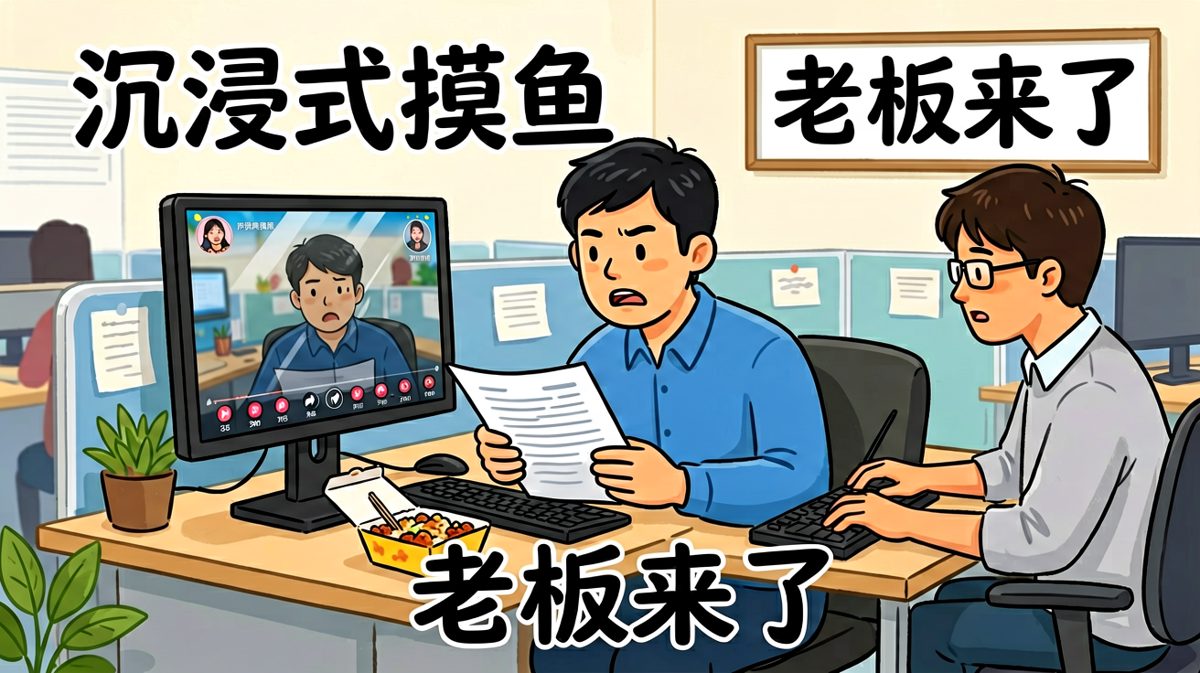 上班8小时，真正干活的可能就3分钟