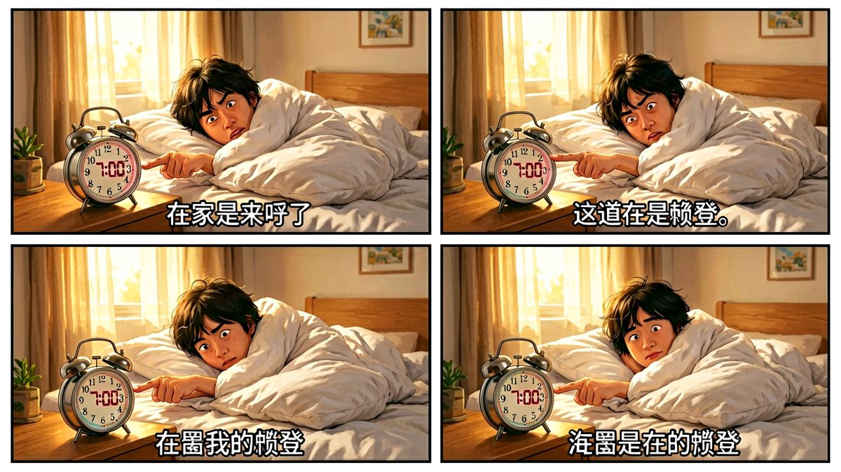 ……但今天实在太困了。