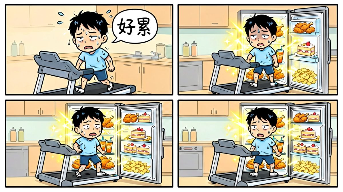 刚跑完步……怎么这么饿？