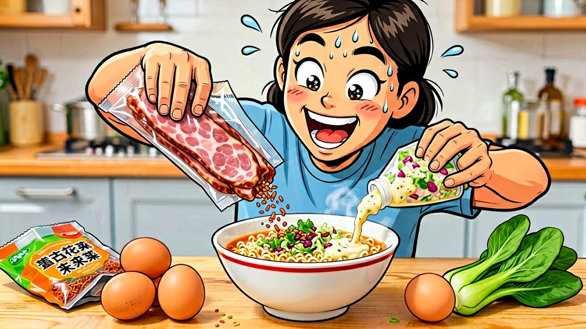 加料加到停不下来：多放点才够豪华嘛！