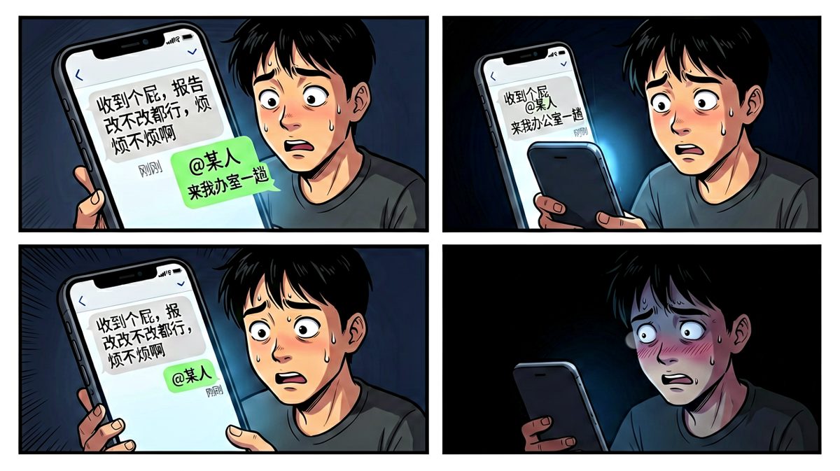 手滑发错了！社畜的结局已注定……