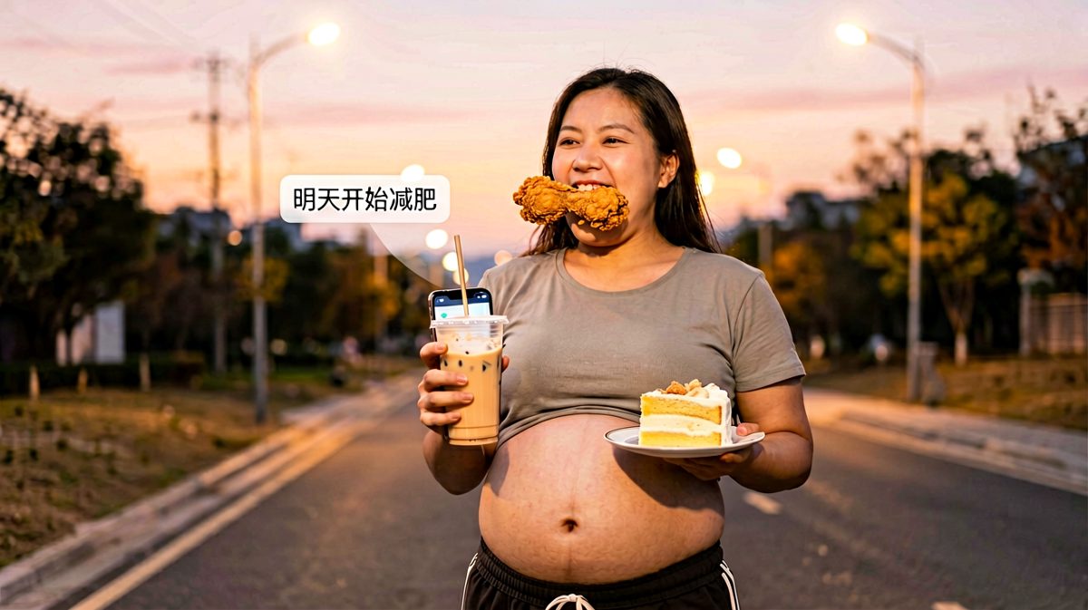 减肥？明天再说吧！