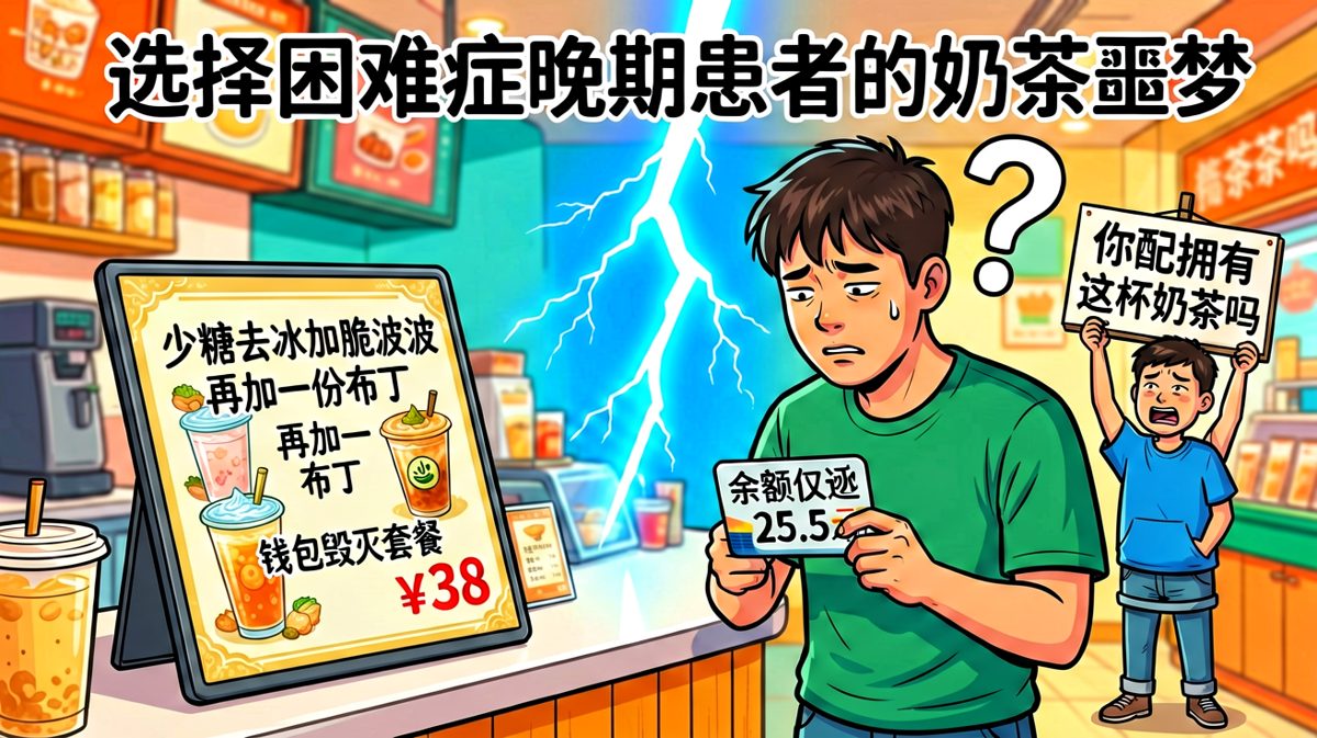 一杯奶茶的价格，足够让选择困难症当场瘫痪。