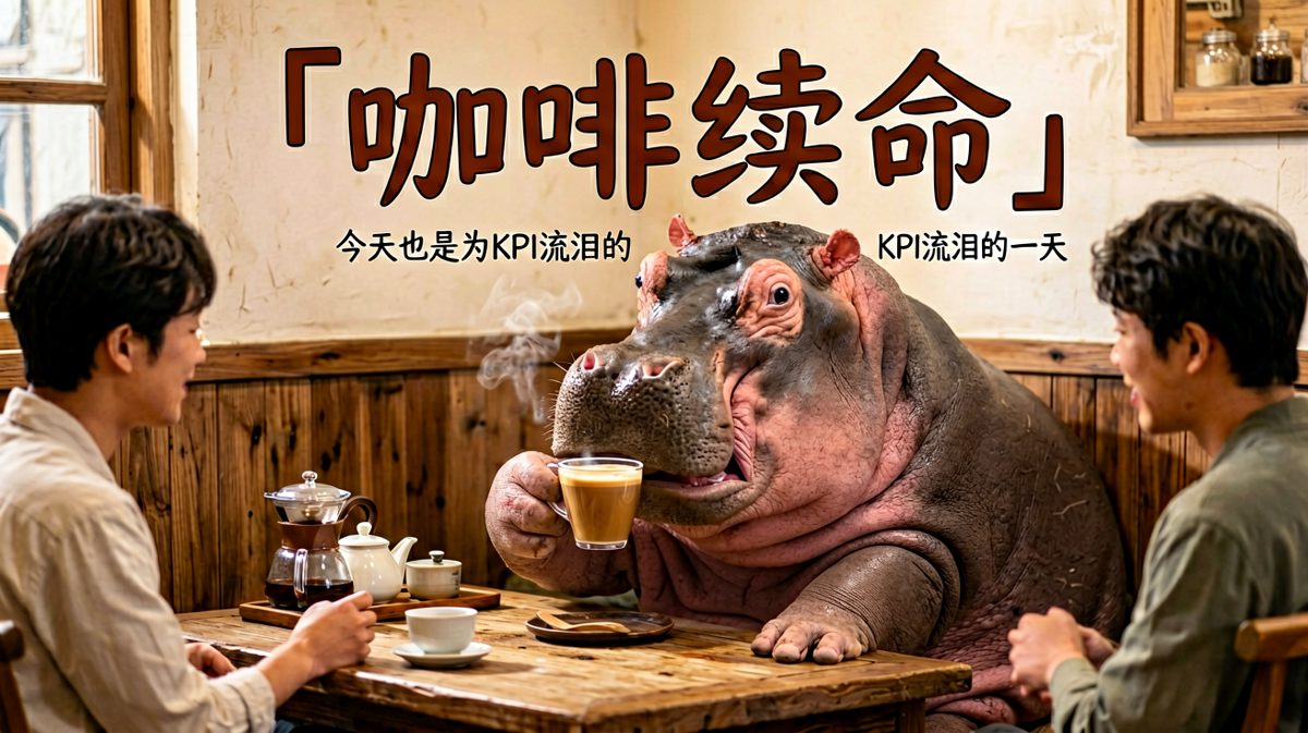 河马的咖啡续命哲学