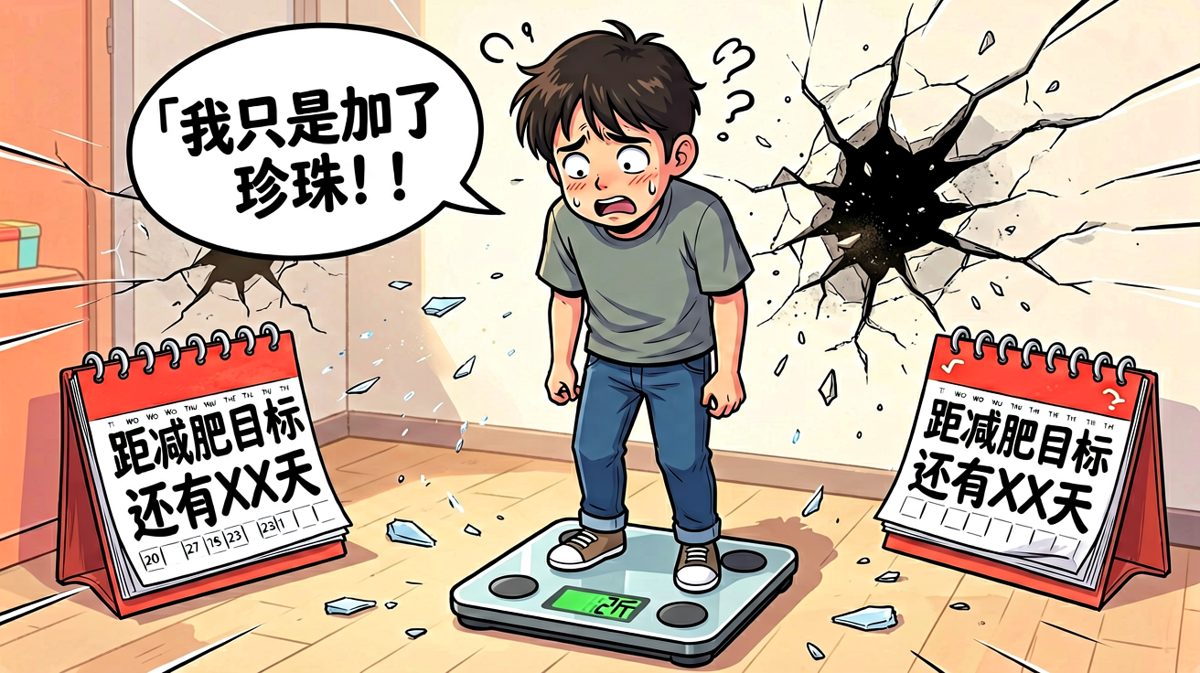 第四格：上秤那一刻，人生崩塌