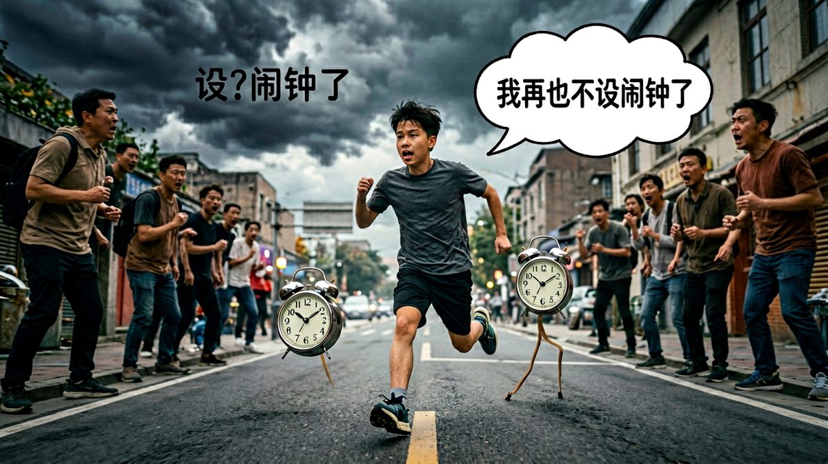 闹钟已离家出走追杀主人