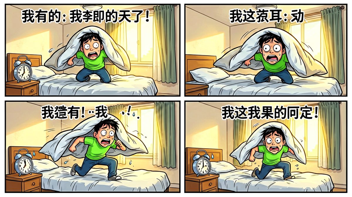 躺回去，一切回归平静