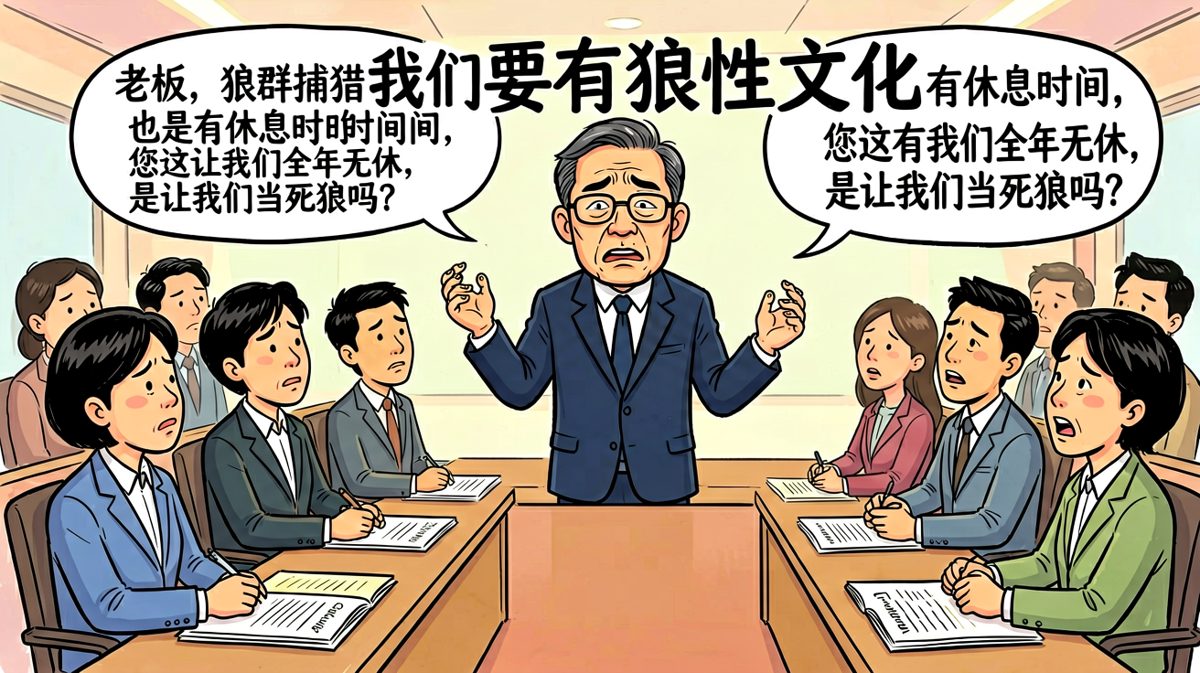 95后员工一针见血：您要的是狼，不是死狼