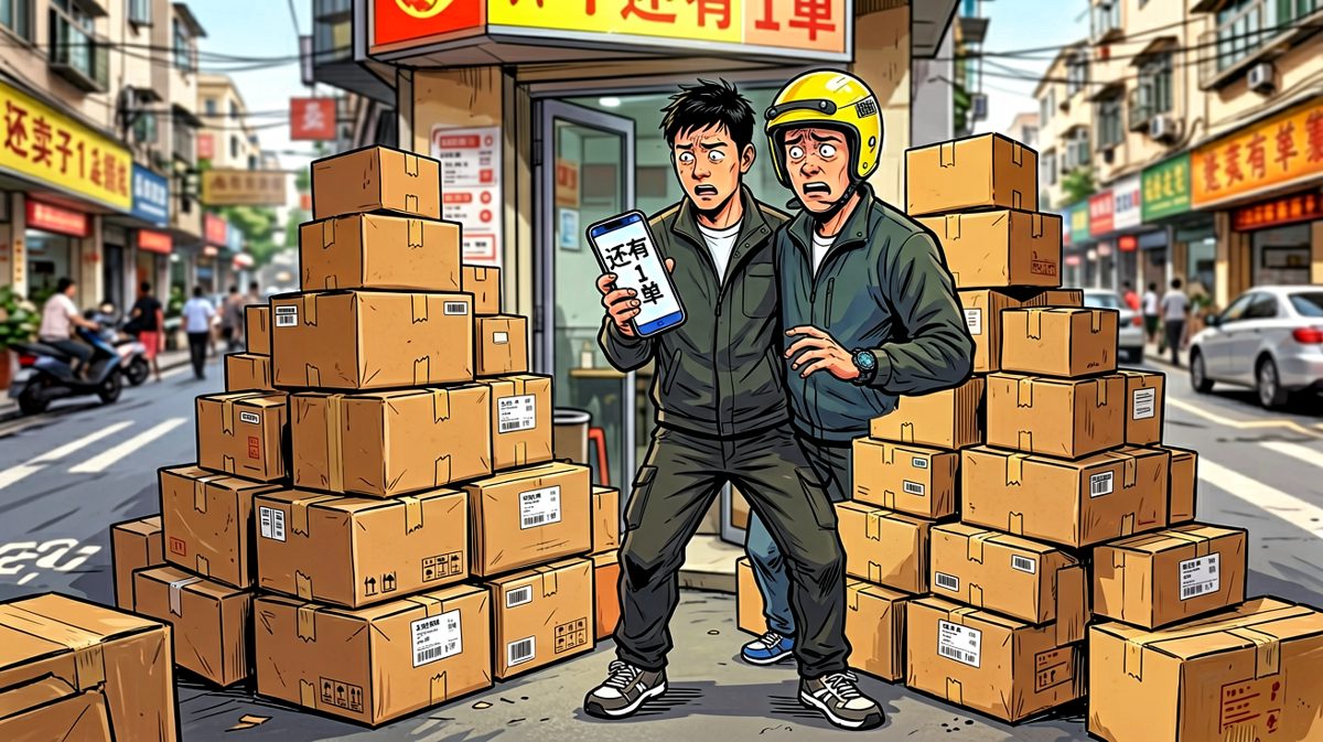 我的命是外卖给的，也是外卖要了我的命