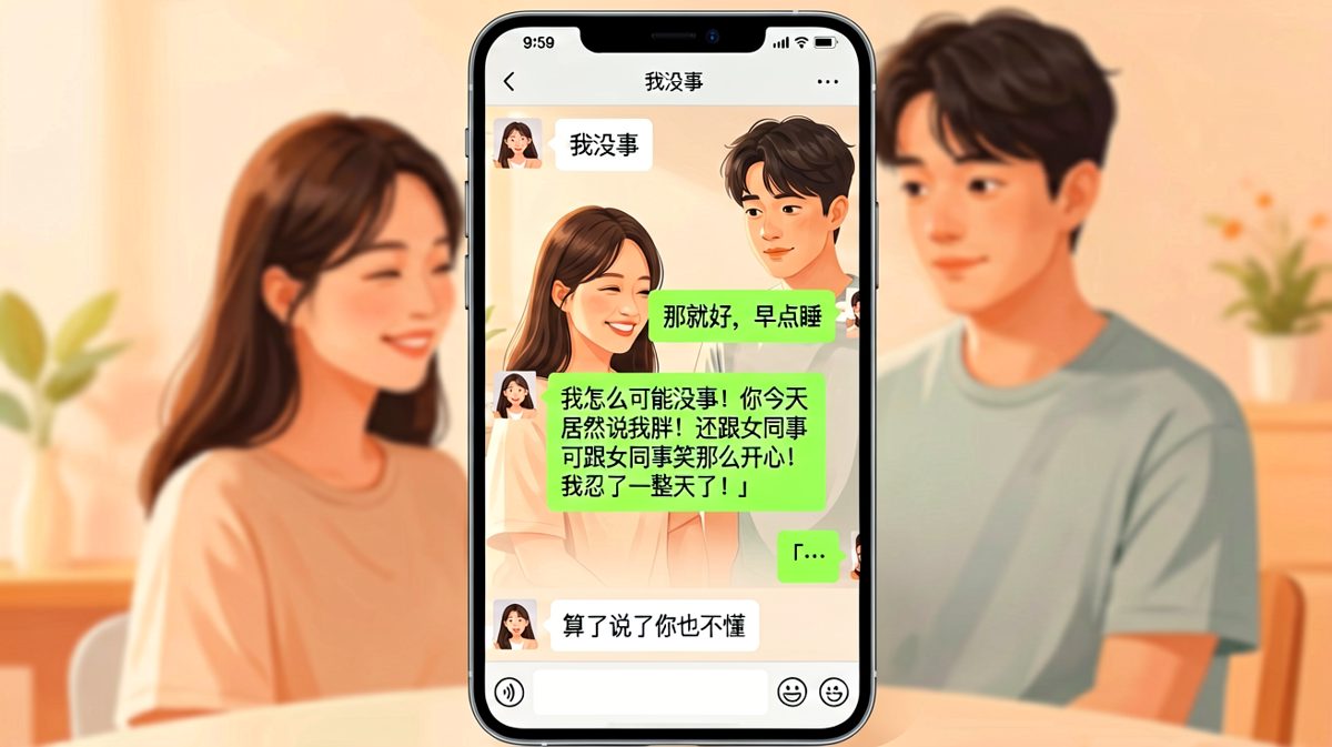 「我没事」翻译过来就是「你死定了」——女生经典语录翻车现场