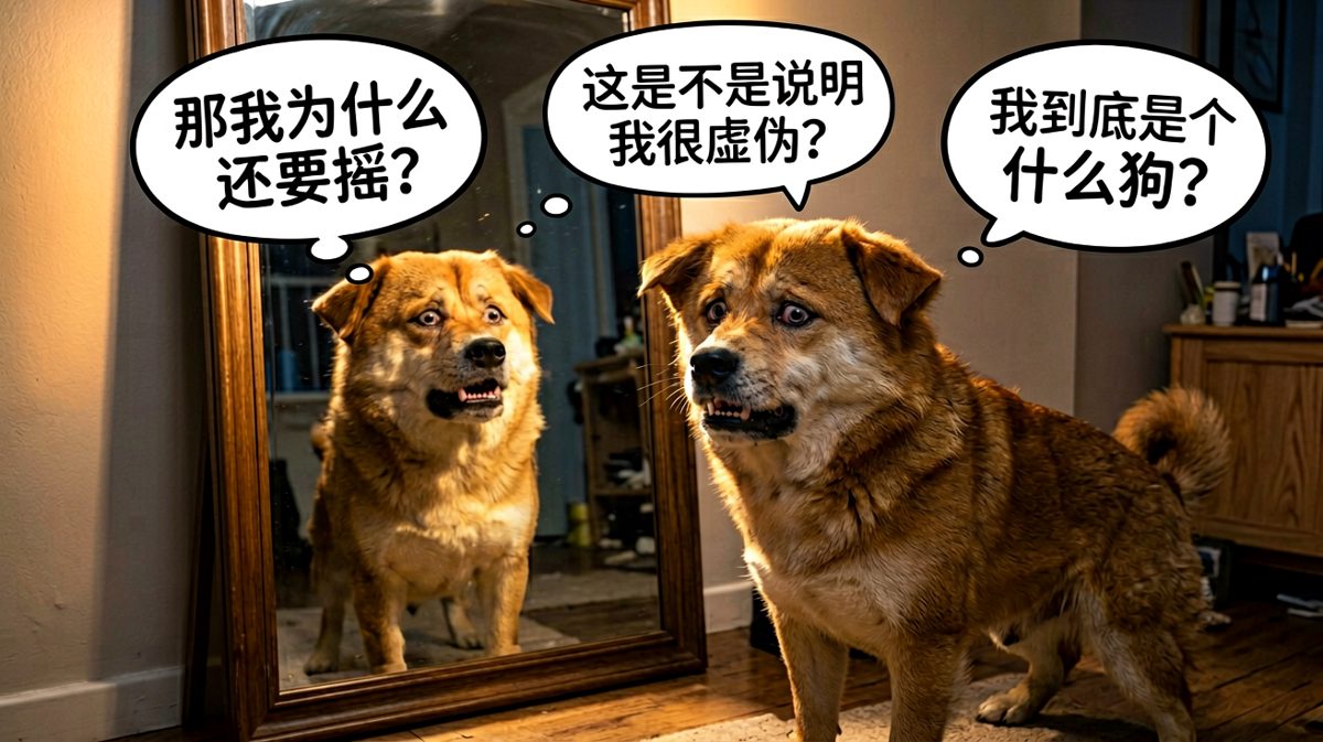 狗陷入存在主义危机