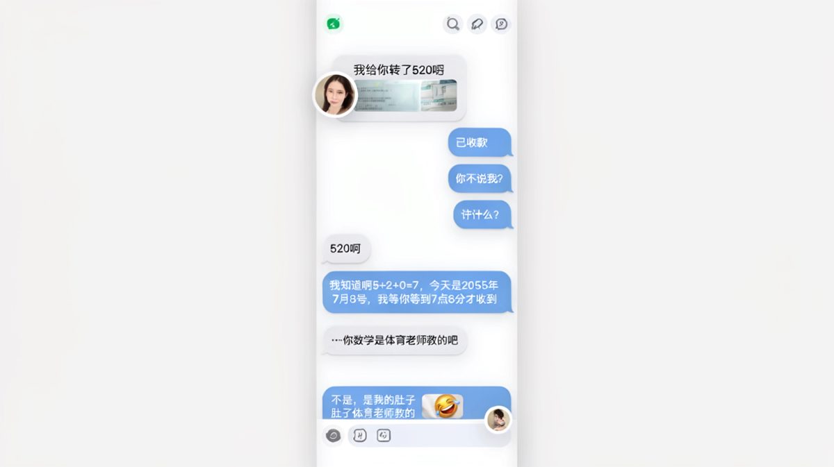 【数学鬼才】男友把520加法还原成日期，女友彻底无语