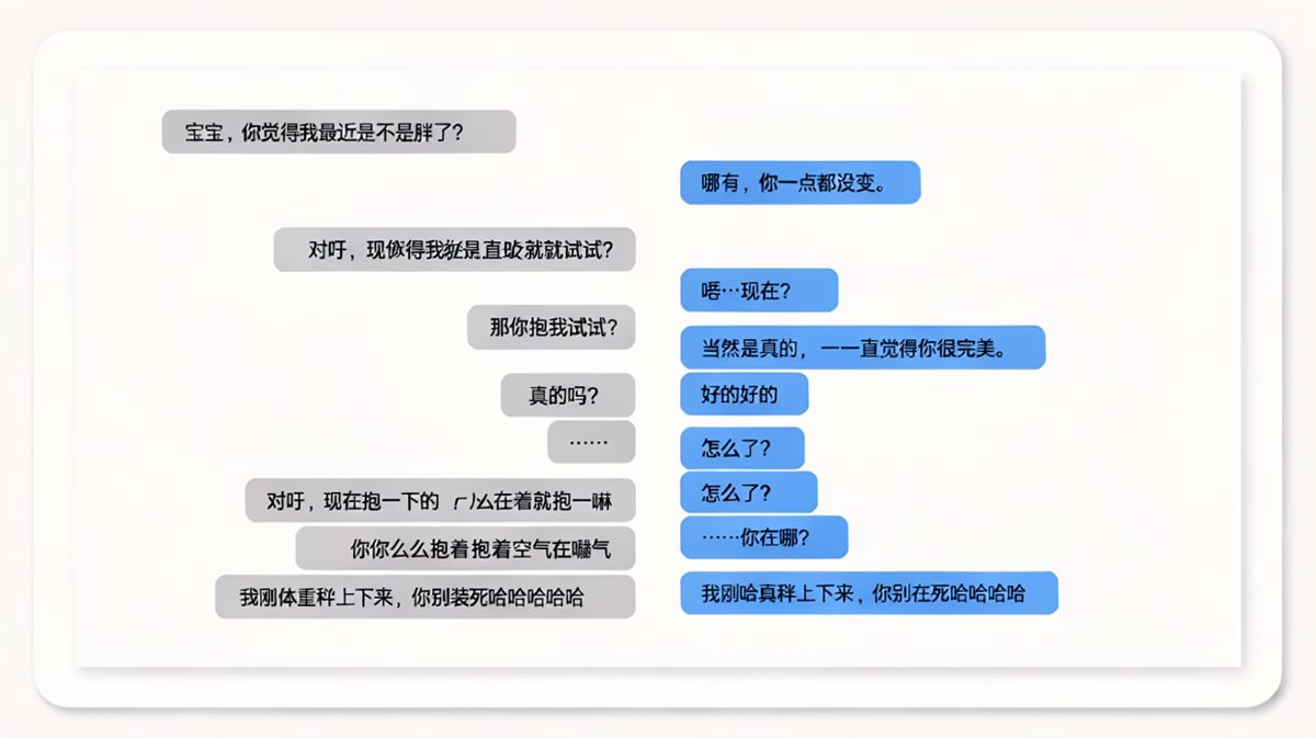 送命题：你抱我试试，结果暴露了