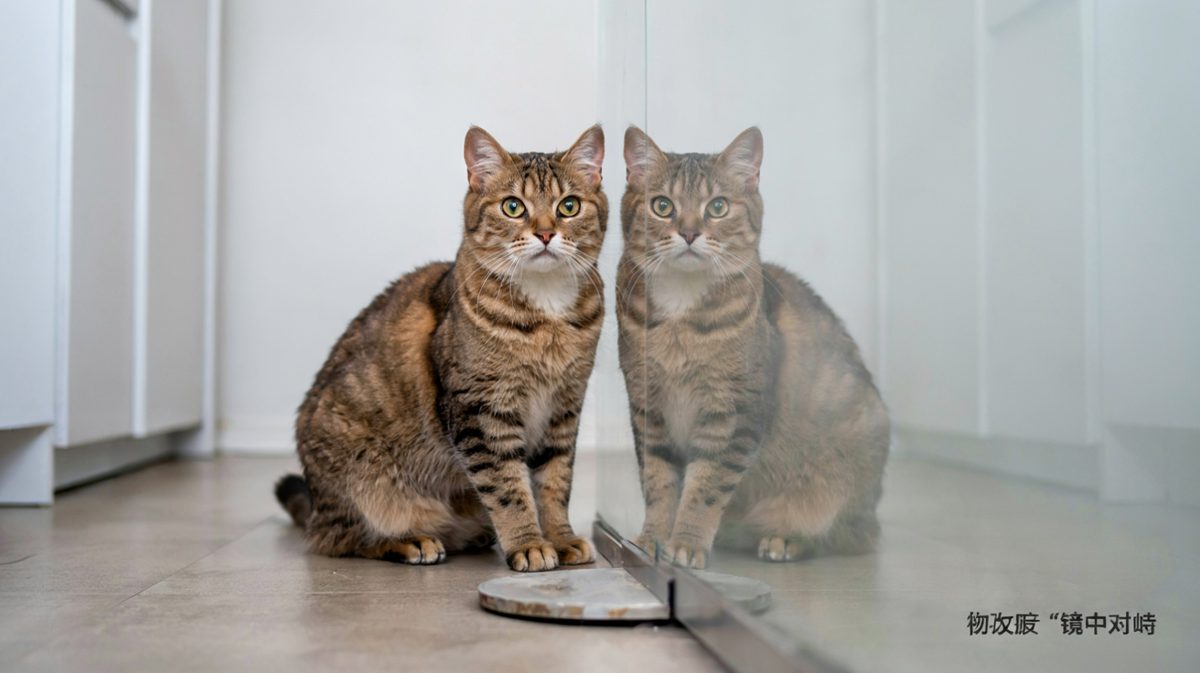 猫：你瞅啥？再瞅一个试试？