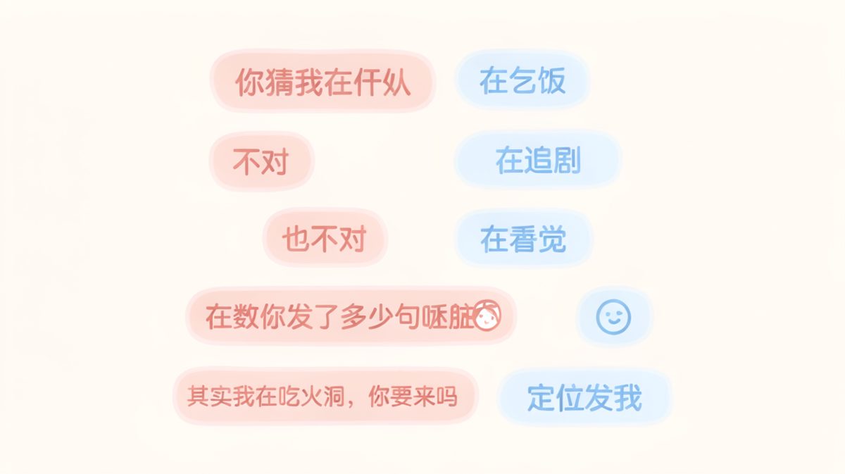 数完废话才发现她在吃火锅。