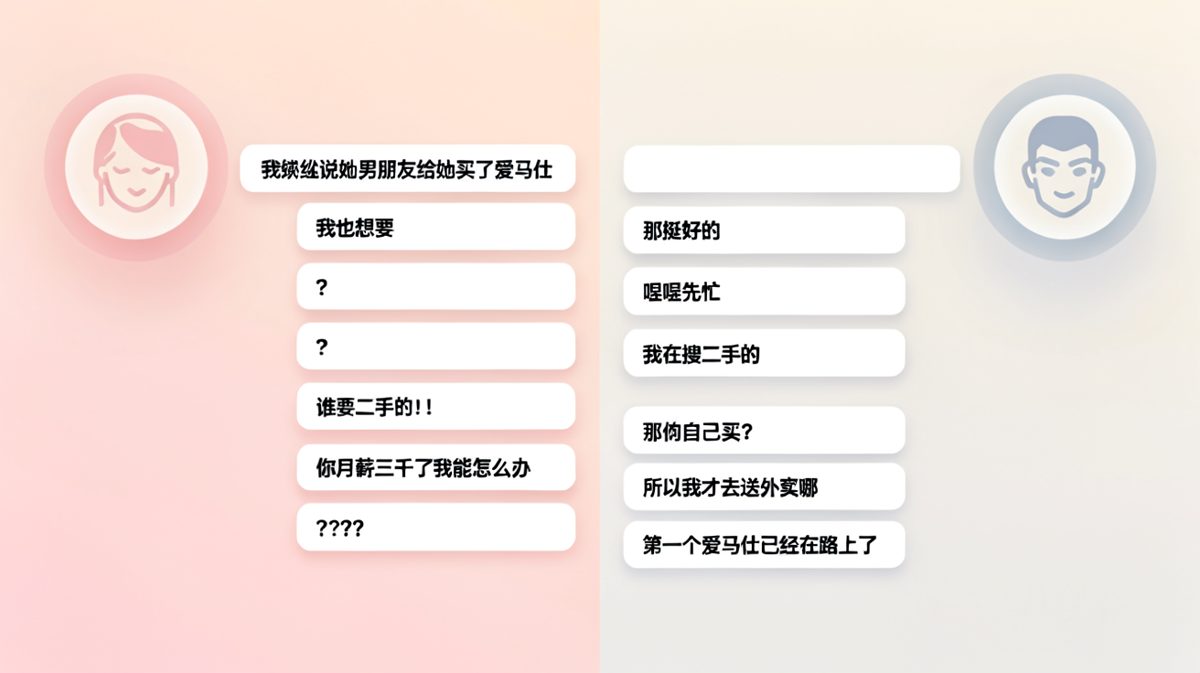 月薪三千送外卖也要给你买爱马仕