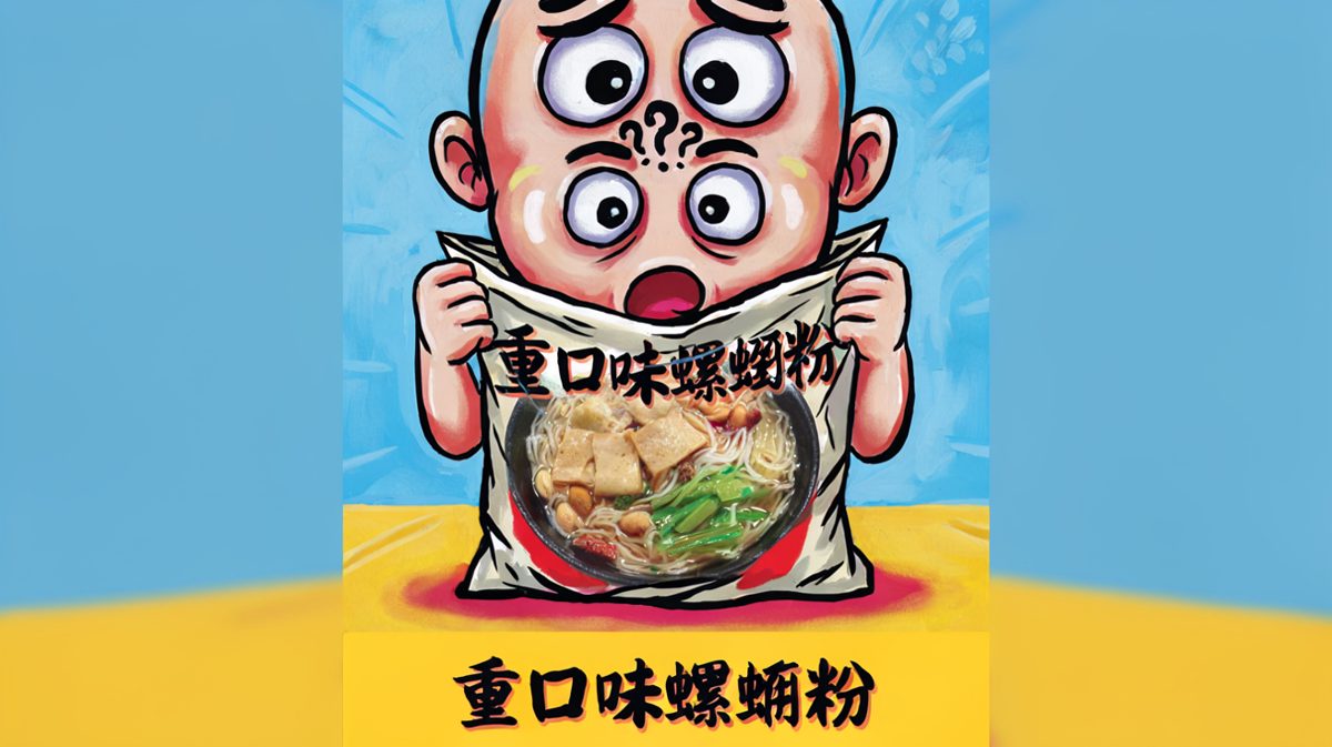 结果送来的竟是一碗螺蛳粉！