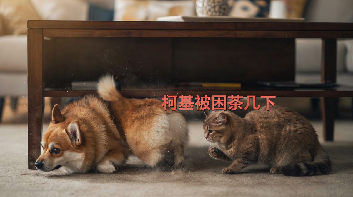 柯基：我只是想减肥，没想到卡住了……