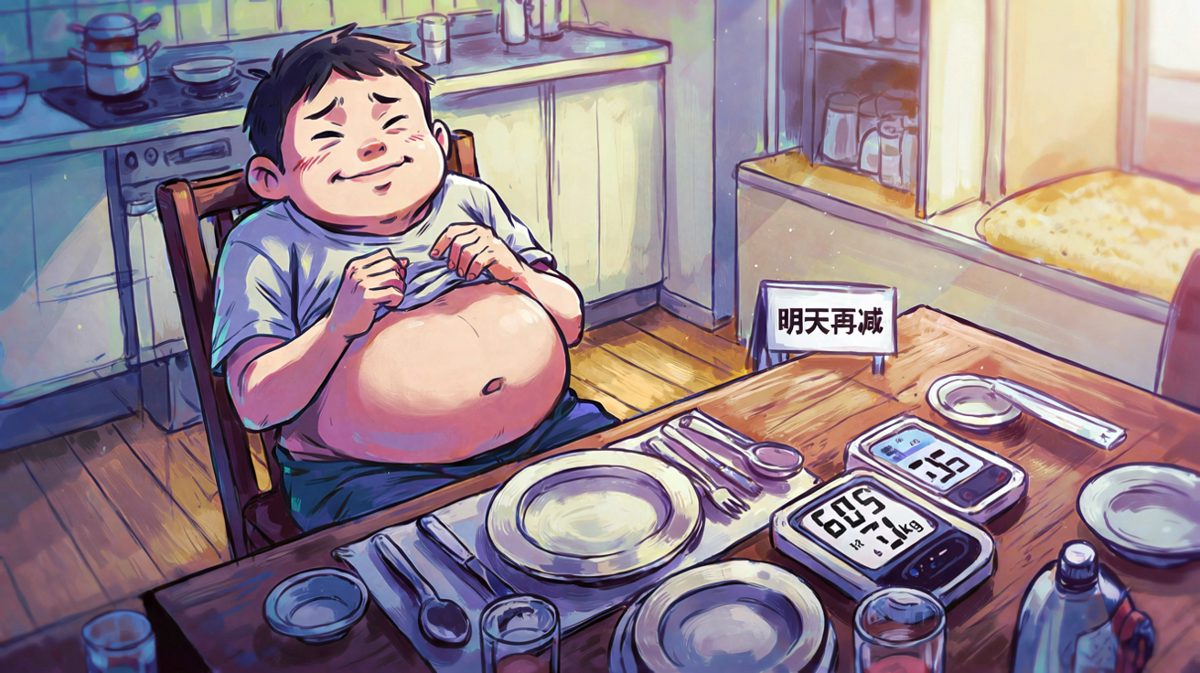 吃饱喝足，减肥？那是明天的事！