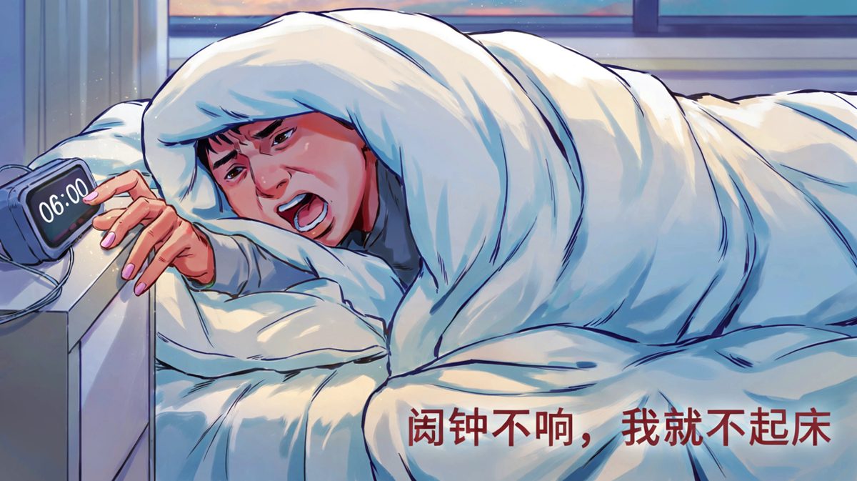 算了，再睡五分钟就好……