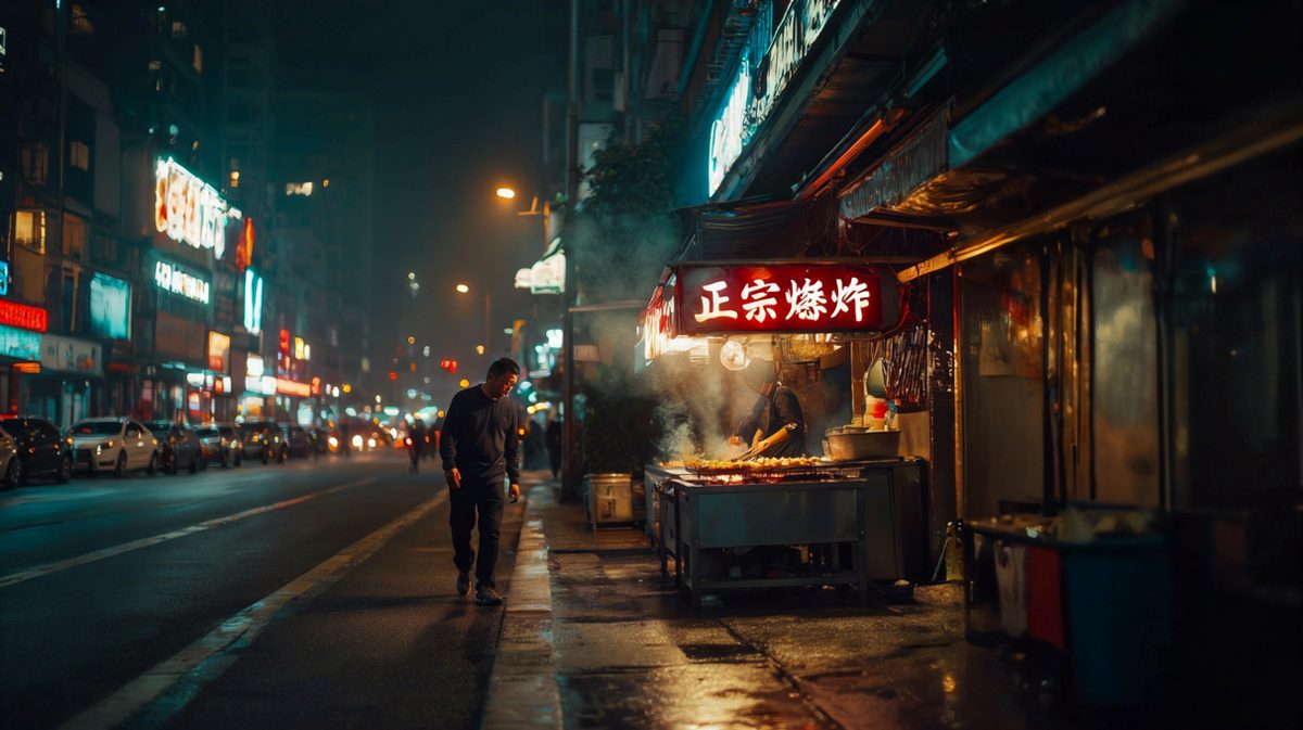 回家的路，烧烤摊来挡