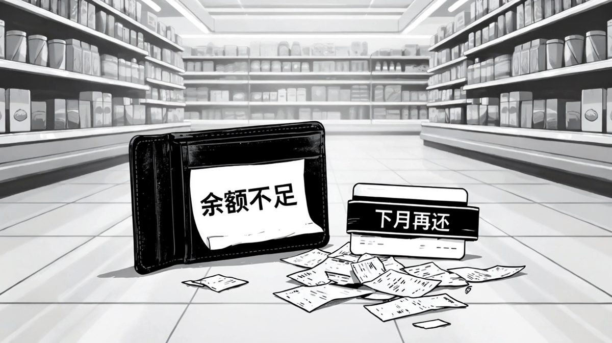 月底的我：吃土已经不够了，需要拌水泥