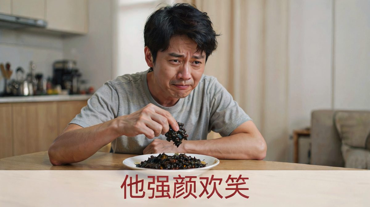 嗯……这味道……很有层次！好吃好吃！（内心：救命）