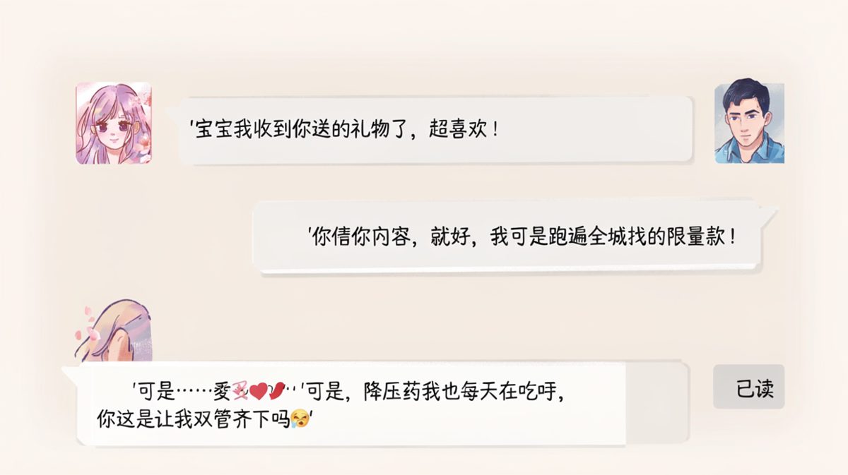 送限量款礼物送到降压药上，直男送礼的顶级翻车现场。