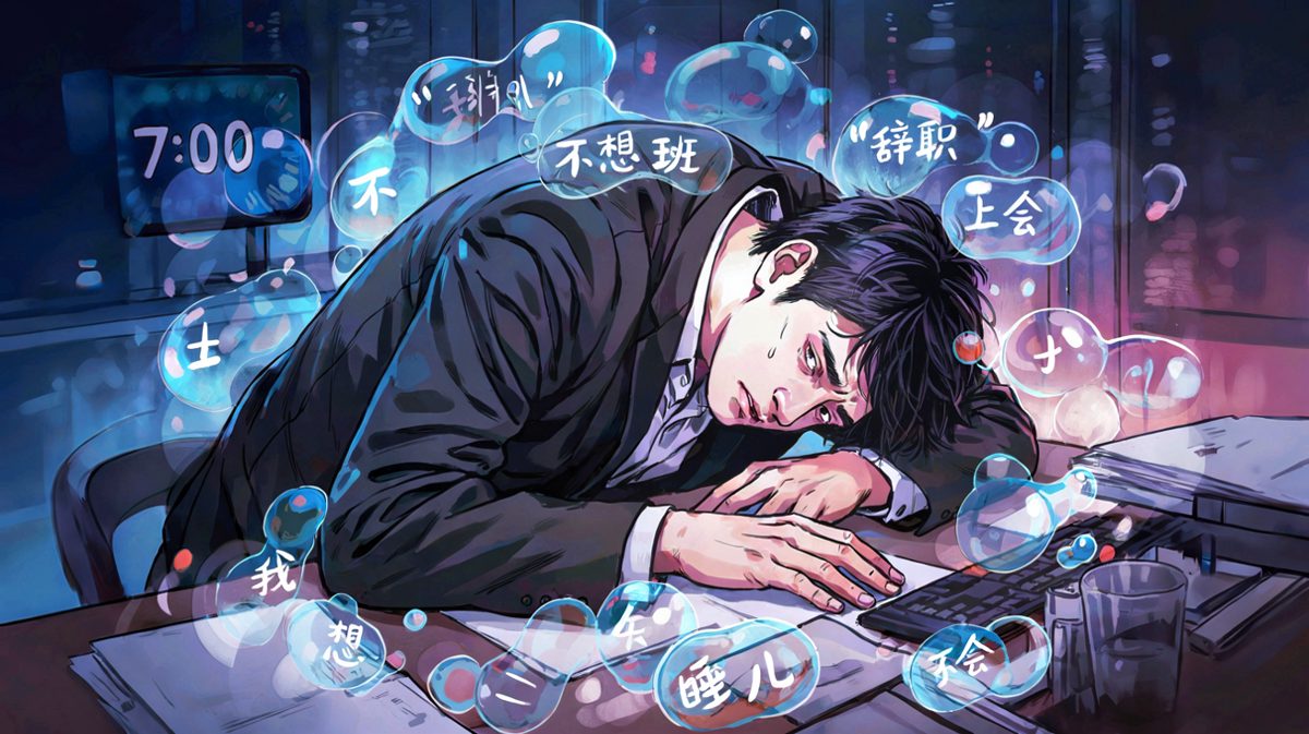 周一闹钟响起的瞬间，灵魂已离线