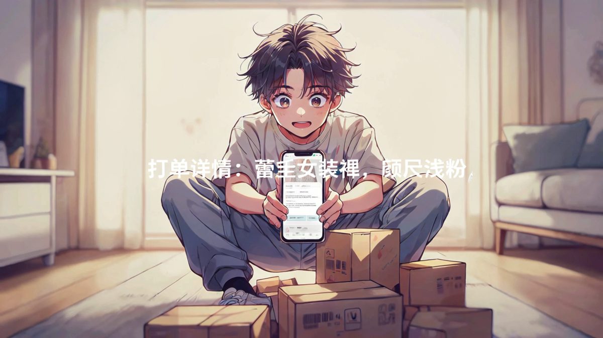 第1格：满心期待等待快递上门