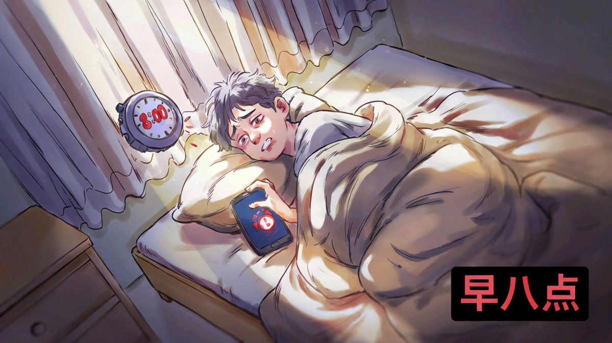 闹钟一响，整个人生都完了……