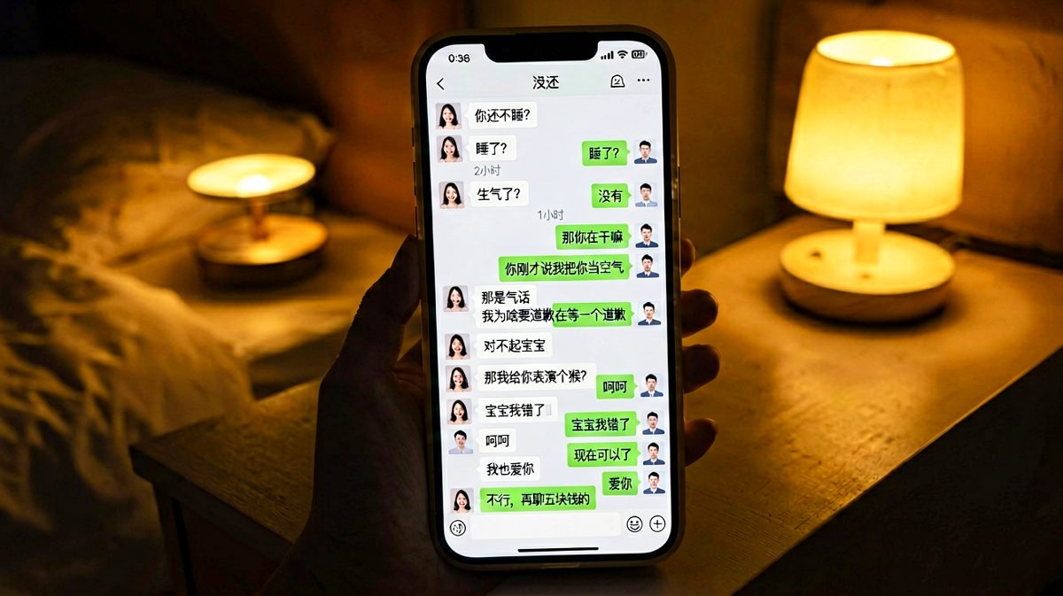假冷战真撒娇，五分钟和解但还要再聊五块钱的