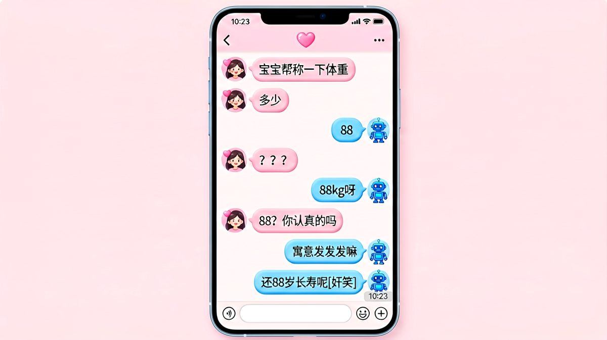 体重秤的反转：88kg被他硬说成是吉祥数字