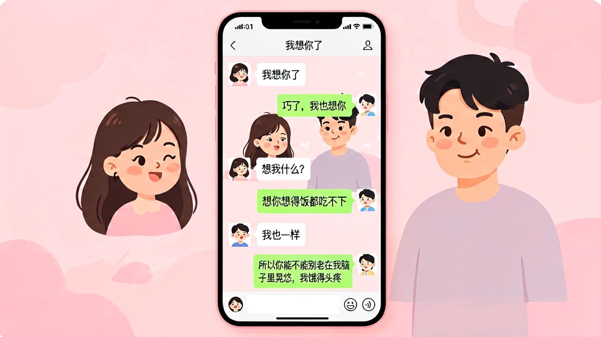 我想你了——结果你饿得头疼