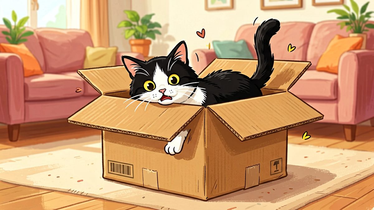说好的'猫抓板'呢？这明明是封条！
