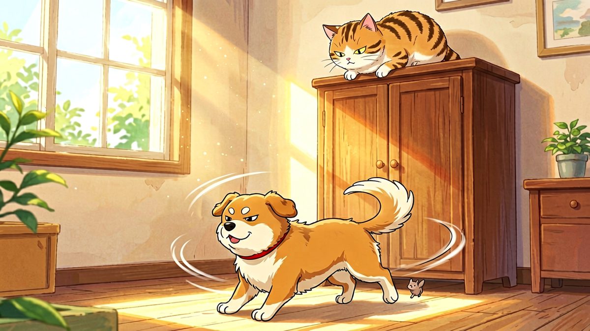 猫咪：愚蠢的两脚兽，看本喵如何优雅地俯瞰一切