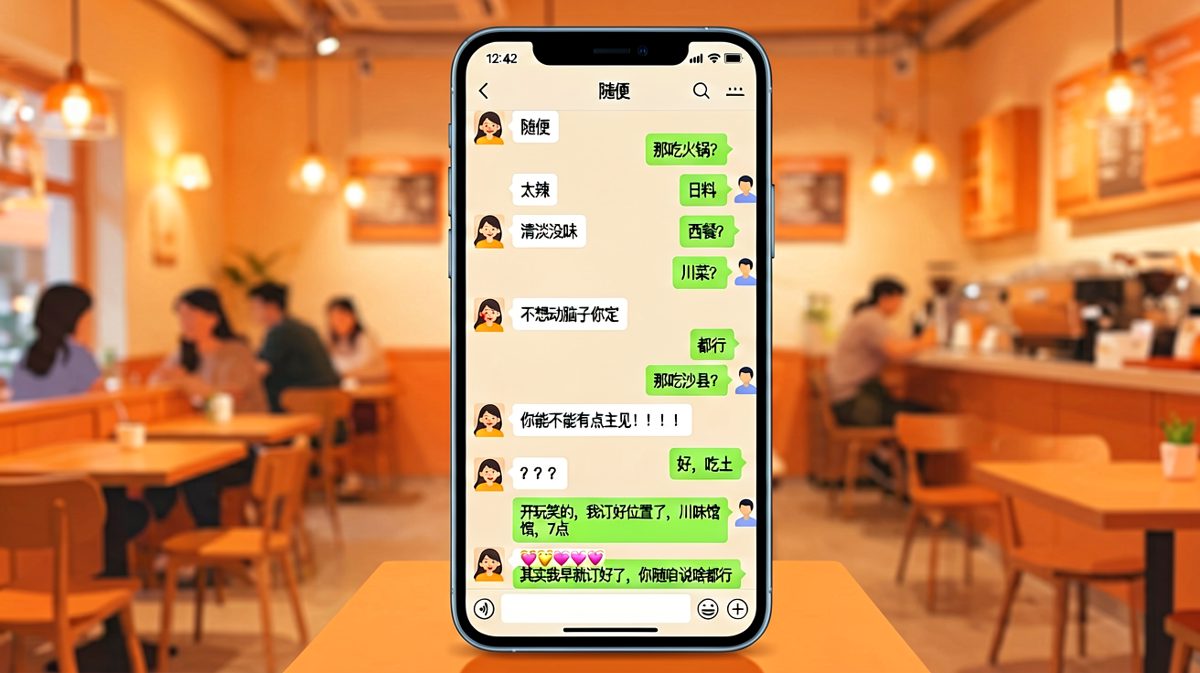 随便这两个字是情侣间最大的陷阱