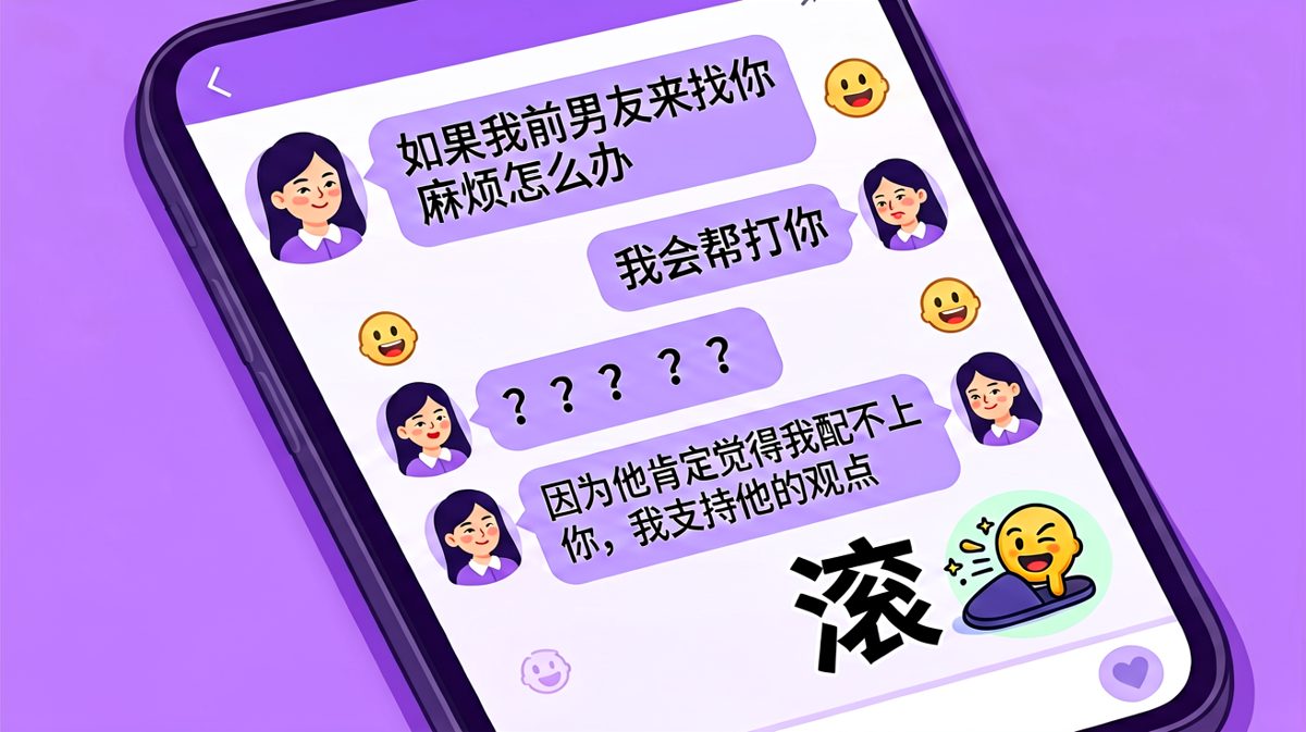 前任来了？帮着他打你