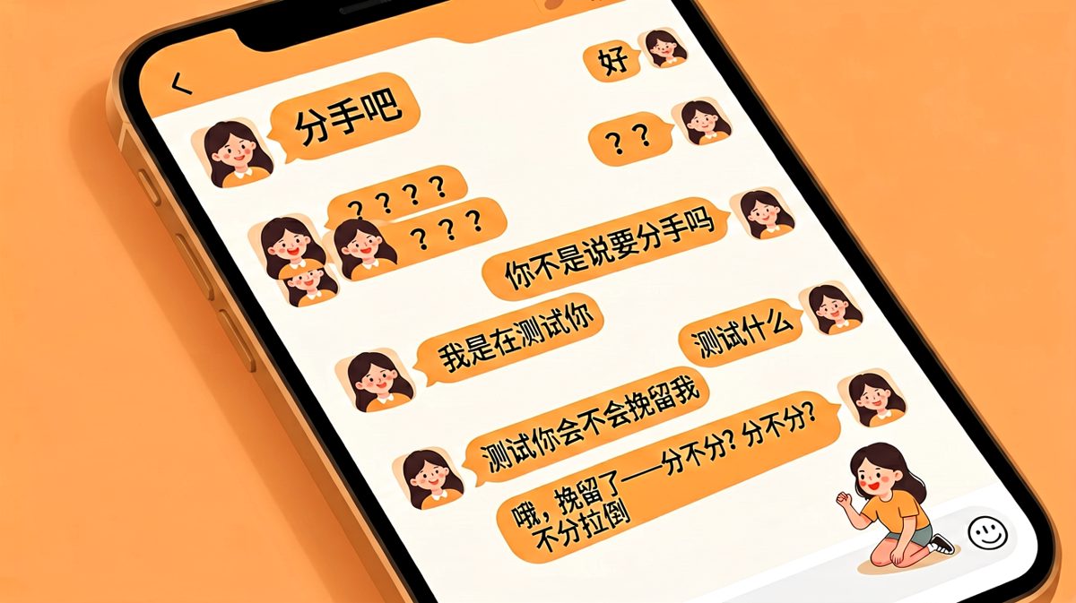 分手测试？我直接通过