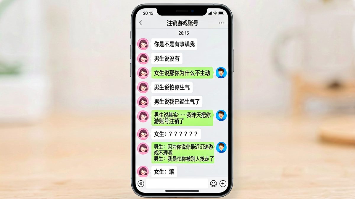 用注销账号来证明在乎，这操作绝了