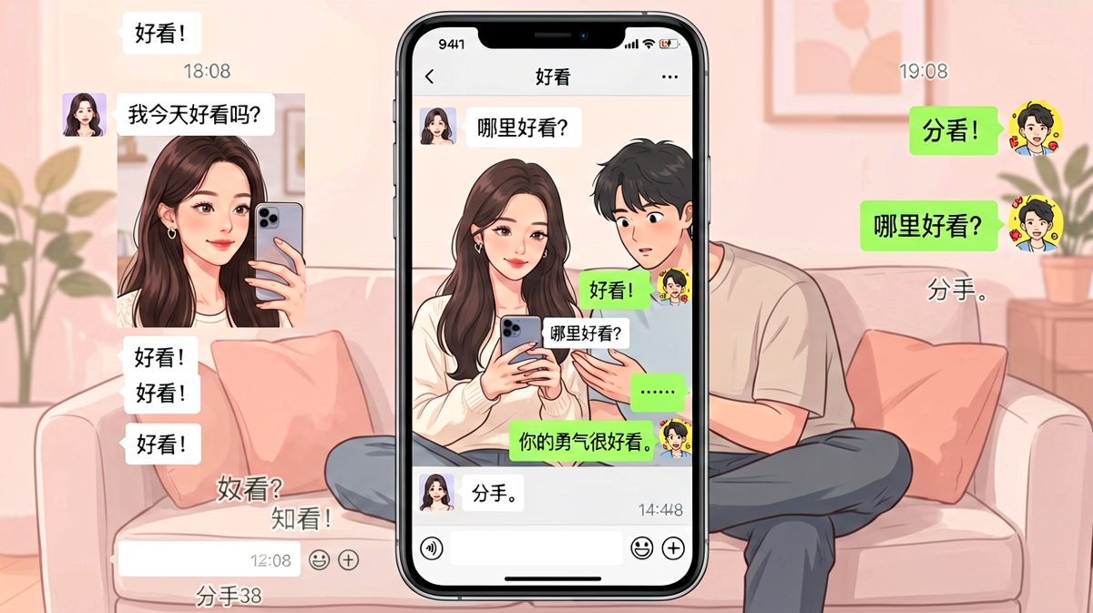夸女友好看的终极陷阱