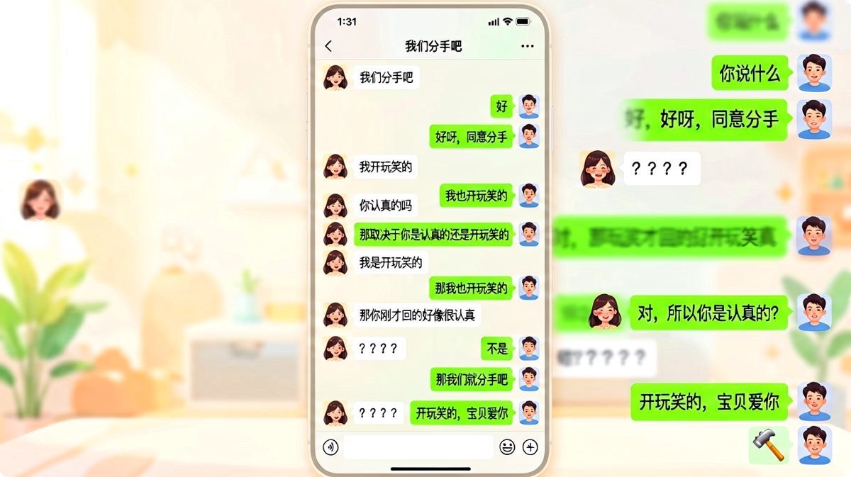 男生用魔法打败魔法，套路比女友还深