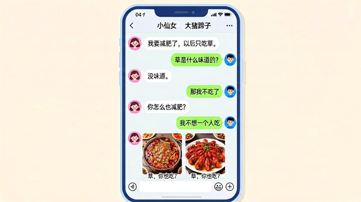 减肥从不当真，火锅烧烤才是真爱