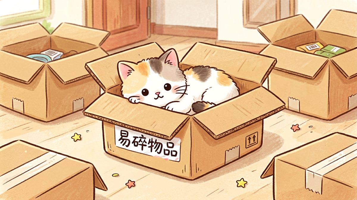 猫：只要头进去了，这就一定是我的床！
