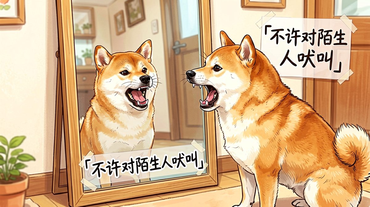 「你到底是谁！为什么跟我长得一样还敢瞪我！」