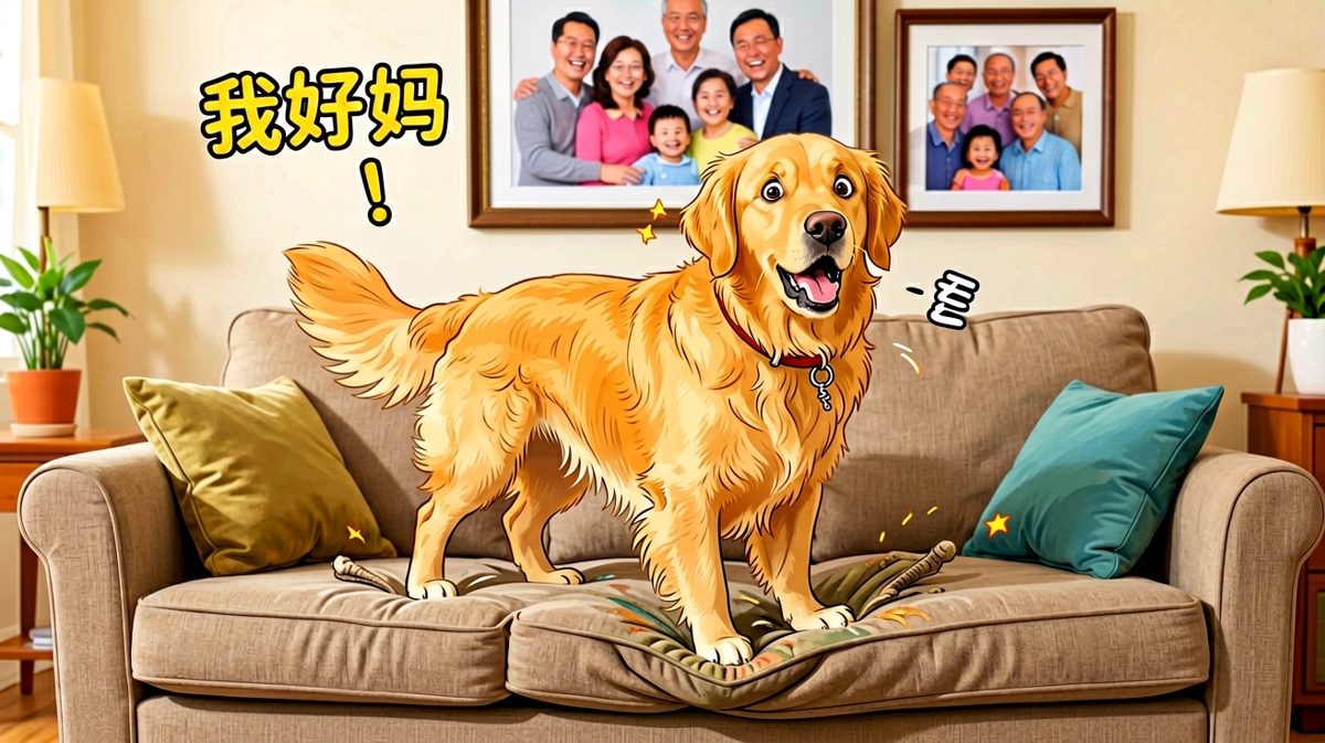 「我只是想躺平，没想到沙发会弹射起步！」
