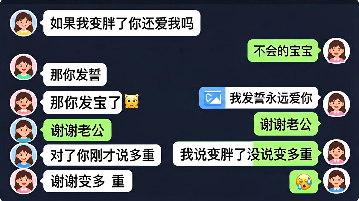 女生设下爱的陷阱，男生还是掉进去了