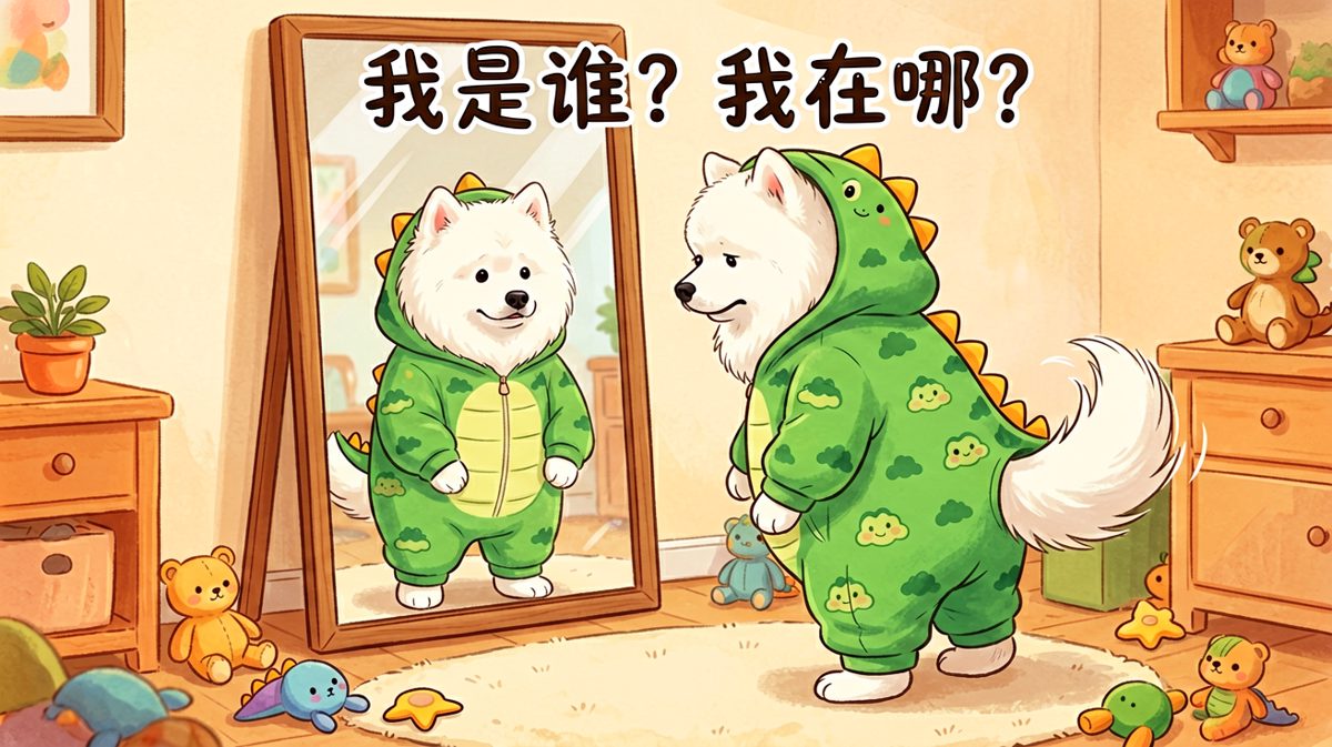 狗：这玩意谁给我穿的啊啊啊！