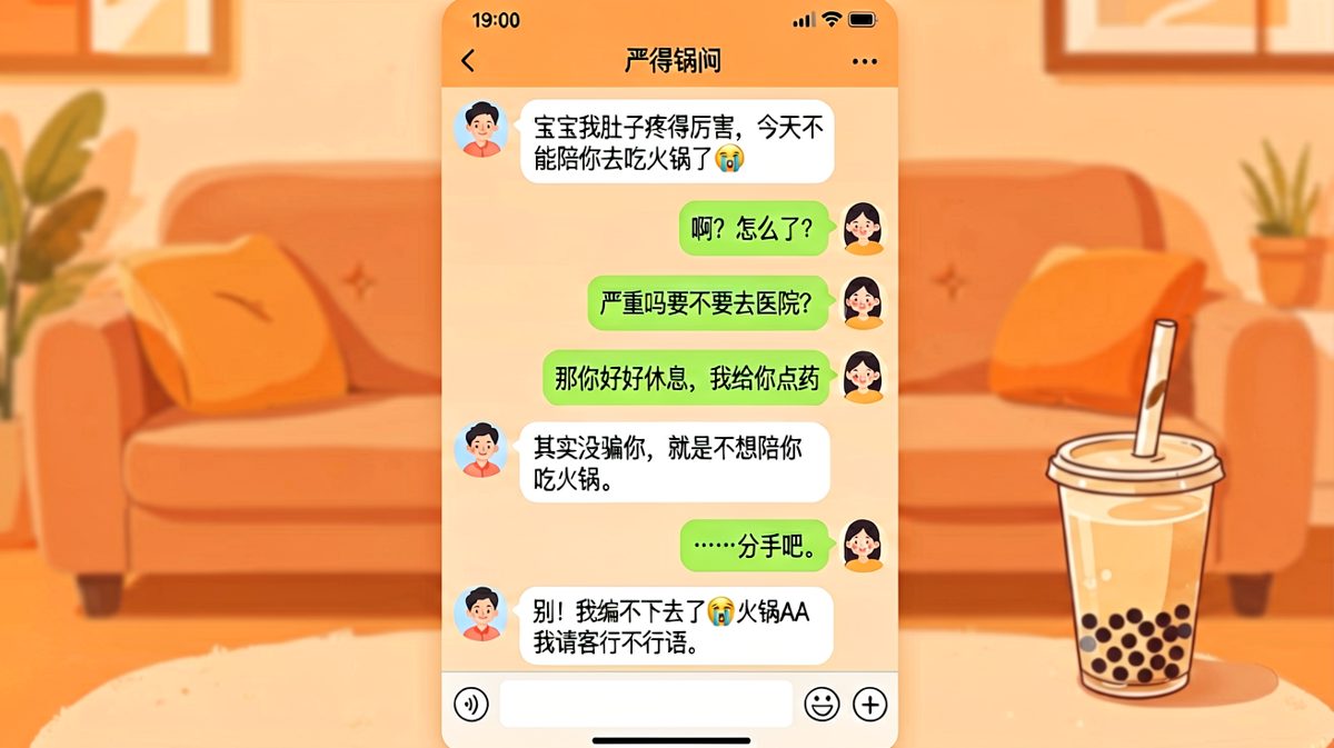 想逃火锅却编出离谱理由，结果被一句话秒杀